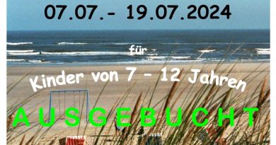 Plakat Ferienfreizeit 2024-Ausgebucht